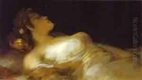 Sleep 1800 Oil Painting by Francisco De Goya y Lucientes