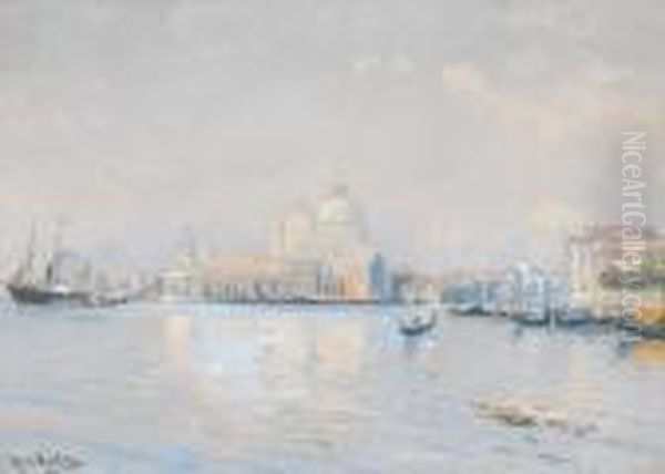 Venice Oil Painting by Hans Von Bartels