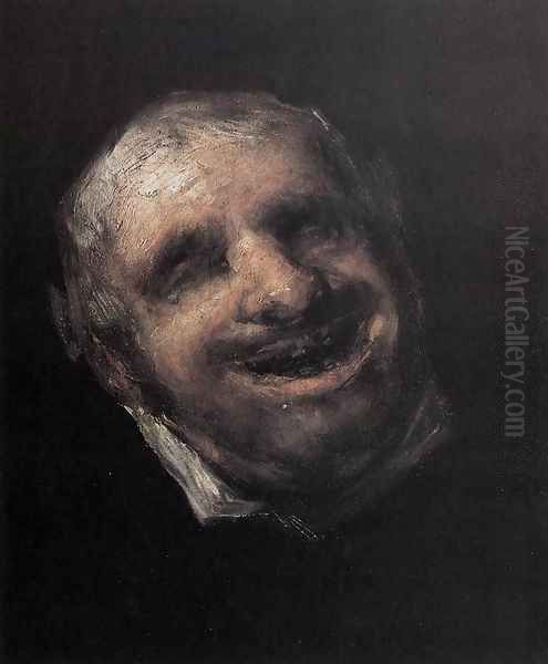 Tio Paquete 2 Oil Painting by Francisco De Goya y Lucientes