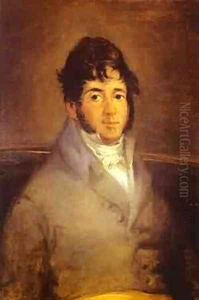 Portrait Of The Actor Isidro Maiquez 1807 Oil Painting by Francisco De Goya y Lucientes