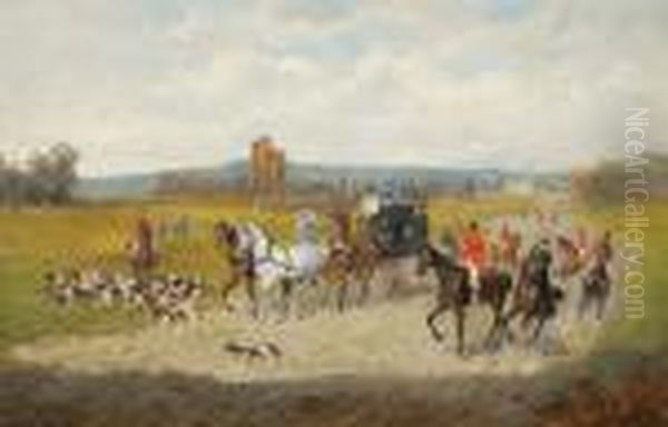 In Cammino Verso La Caccia by Alexander Ritter Von Bensa