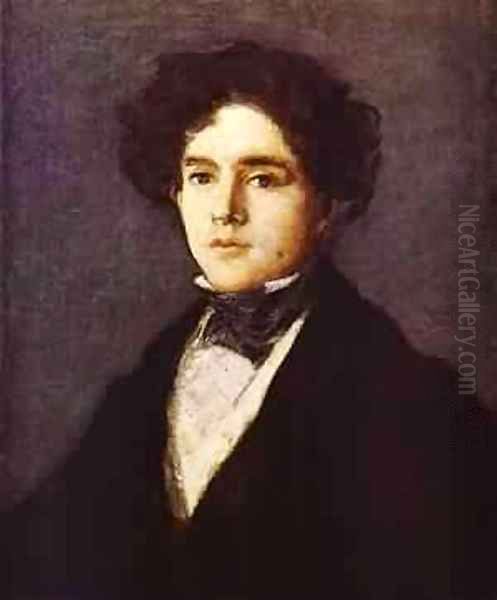 Mariano Goya The Artists Grandson 1827 Oil Painting by Francisco De Goya y Lucientes