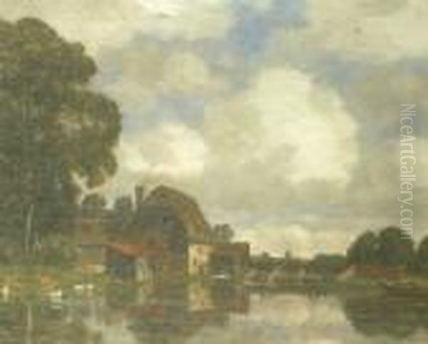 Untitled Oil Painting by Gilbert Von Canal