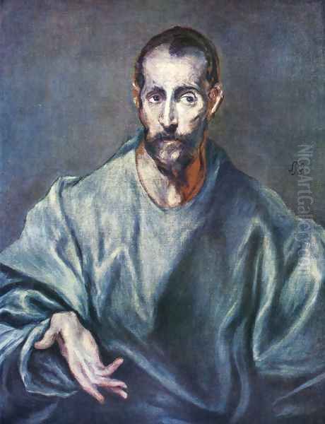 St. Jacobus Major Oil Painting by El Greco (Domenikos Theotokopoulos)