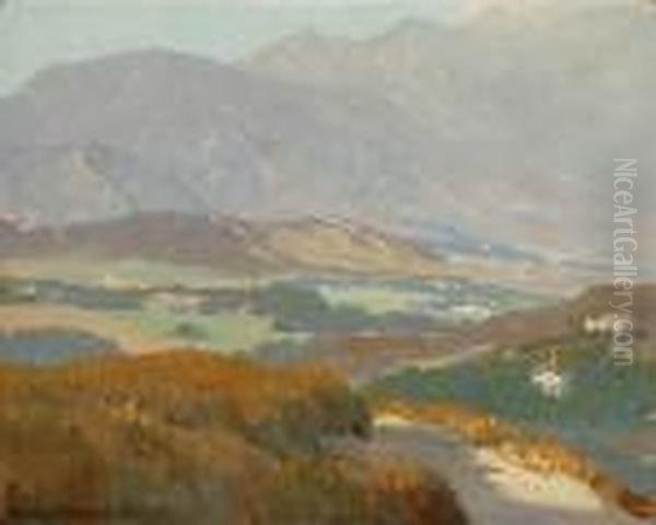 Flint Ridge (sic) Oil Painting by Marion Kavanaugh Wachtel