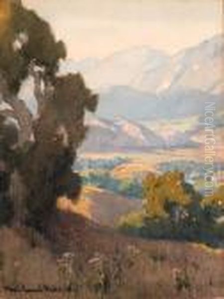 Among The Hills Oil Painting by Marion Kavanaugh Wachtel