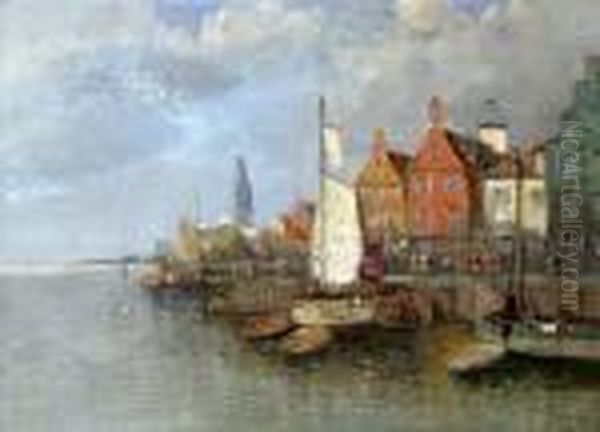 Holland Kikoto Oil Painting by Hans Johann Wagner