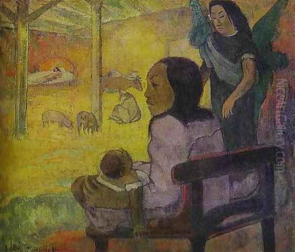 Baby Aka The Nativity Oil Painting by Paul Gauguin