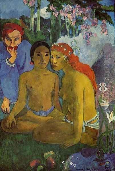 Contes Barbares Aka Primitive Tales Oil Painting by Paul Gauguin