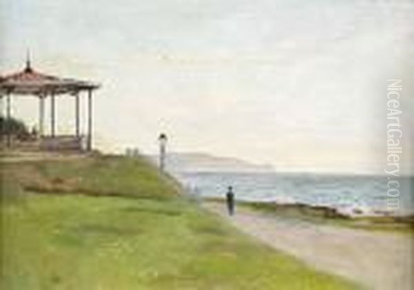 Bandstand Oil Painting by Thomas Bond, Tom Walker