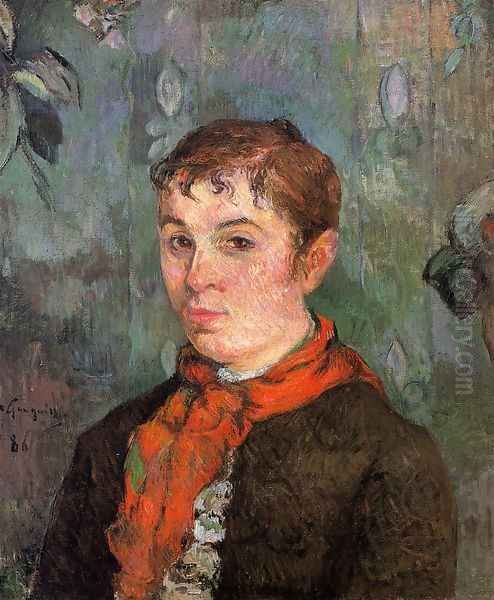 The Boss Daughter Oil Painting by Paul Gauguin