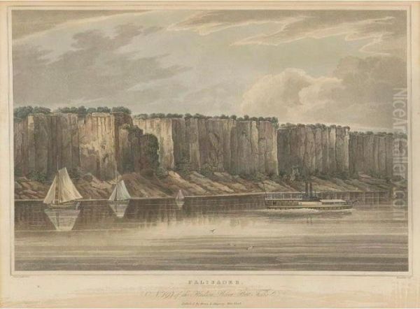 Palisades (deak 321) Oil Painting by William Guy Wall