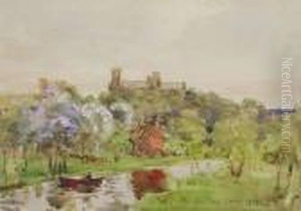 Ely Oil Painting by William Walls