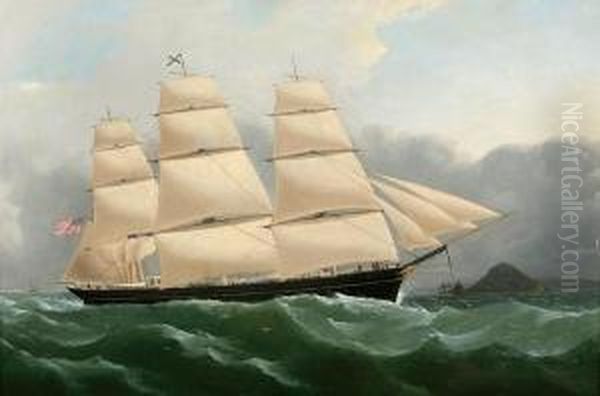 The Clipper Ship Oil Painting by Samuel Walters