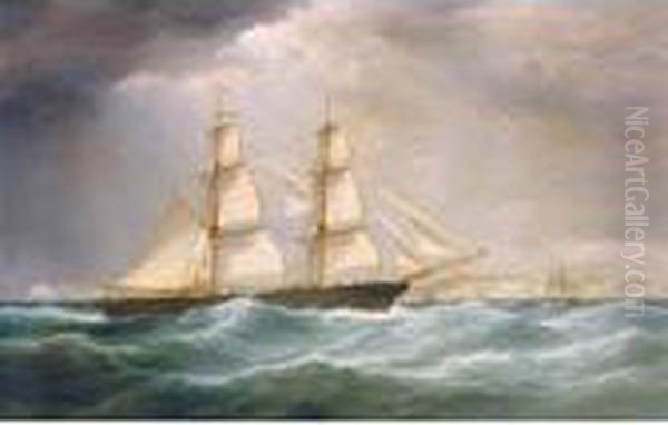 The Brig Oil Painting by Samuel Walters