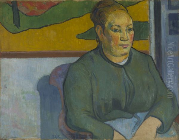 Madame Roulin Oil Painting by Paul Gauguin