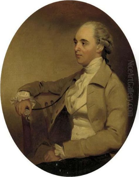 Portrait Of A Gentleman Oil Painting by Henry Walton