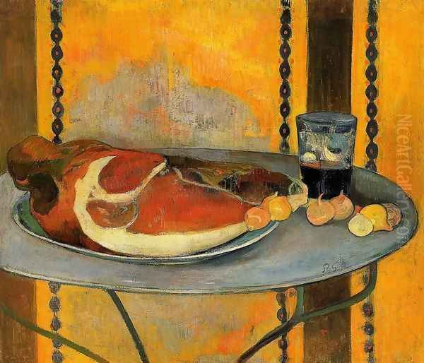 The Ham Oil Painting by Paul Gauguin