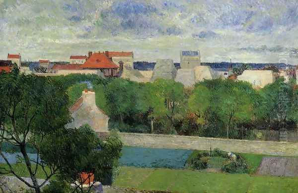 The Market Gardens Of Vaugirard Oil Painting by Paul Gauguin