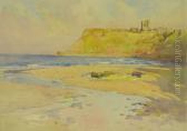 The North Bay Scarborough Oil Painting by Harry Wanless