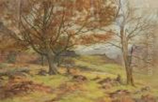 Pastoral Scene Oil Painting by Cyril Ward