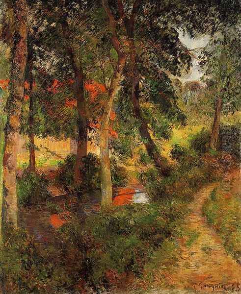 Pere Jeans Path by Paul Gauguin