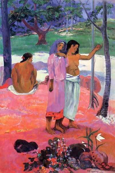 The Call Oil Painting by Paul Gauguin