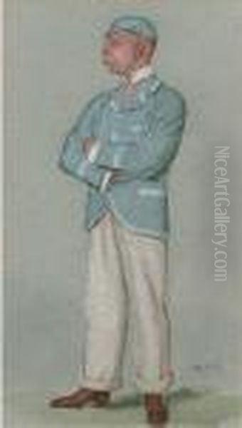 Mr Charles Thurston Fogg-elliot Oil Painting by Leslie Ward