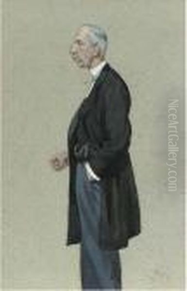 Mr Arthur Edward Guest Oil Painting by Leslie Ward