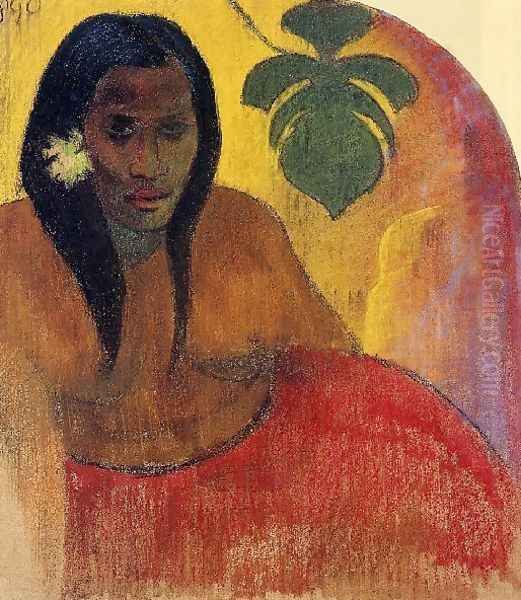 Tahitian Woman by Paul Gauguin