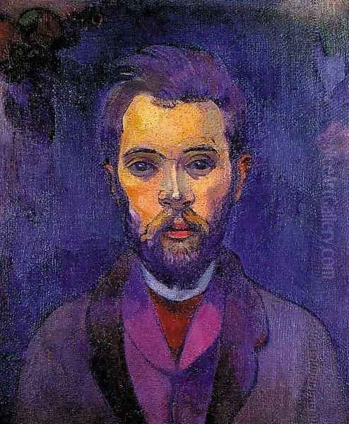 Portrait Of William Molard Oil Painting by Paul Gauguin