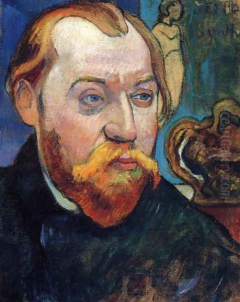 Portrait Of Louis Roy Oil Painting by Paul Gauguin