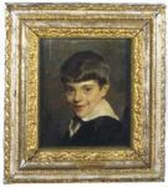 Enfant Riant, Le Petit Duc D'urssel Oil Painting by Charles Joseph Watelet