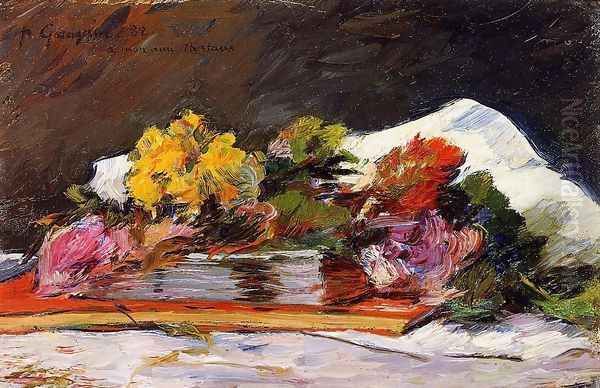 Bouquet of Flowers I Oil Painting by Paul Gauguin