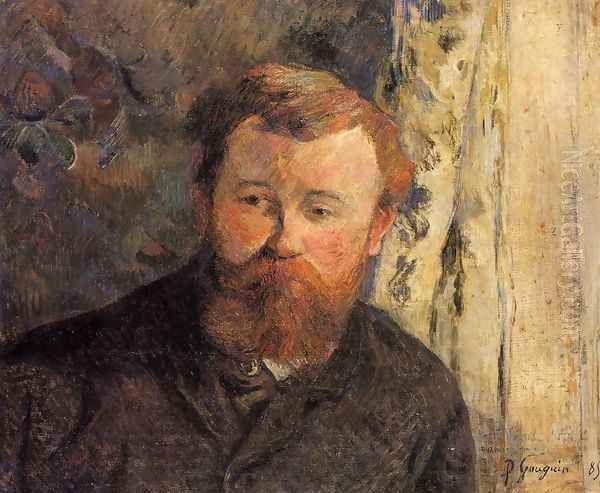 Portrait Of Achille Granchi Taylor Oil Painting by Paul Gauguin