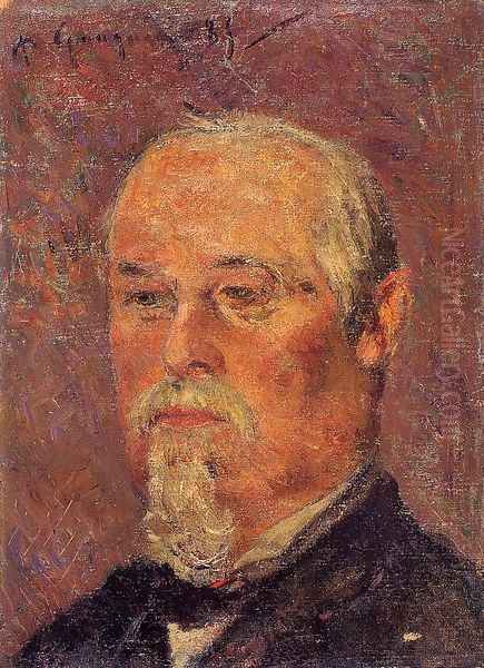 Portrait Of Philibert Favre Oil Painting by Paul Gauguin