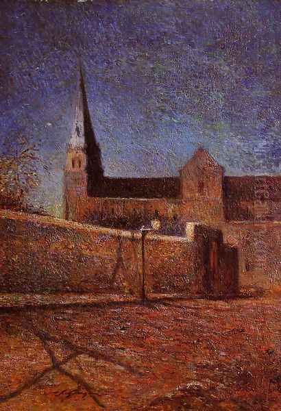 Vaugirard Church Oil Painting by Paul Gauguin