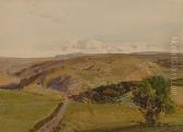 Moorland View. Oil Painting by Harry Watson