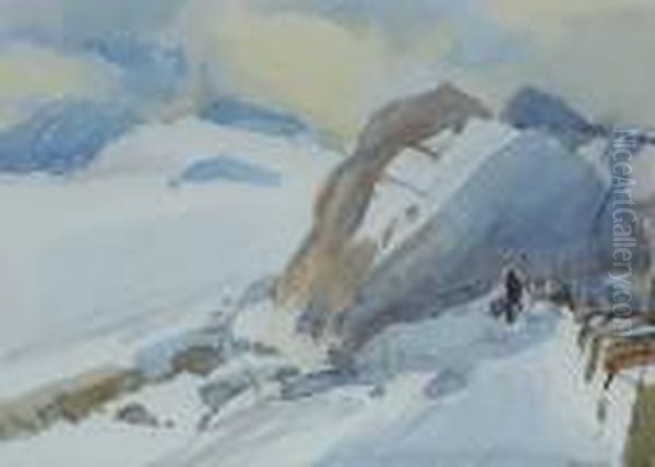 Bernagh Tors Oil Painting by James Watson