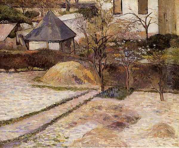 Rouen Landscape Oil Painting by Paul Gauguin