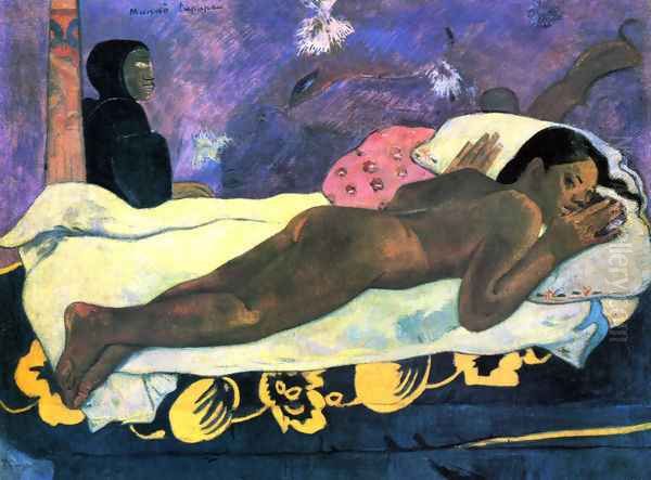 Spirit of the Dead Keeps Watch Oil Painting by Paul Gauguin