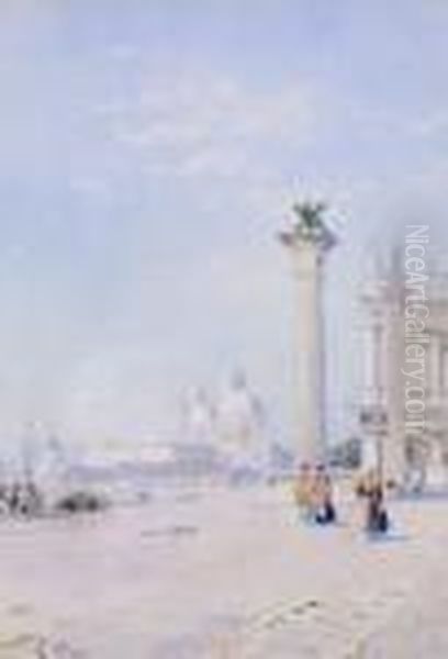 St. Mark's Square Oil Painting by Charles Jones Way