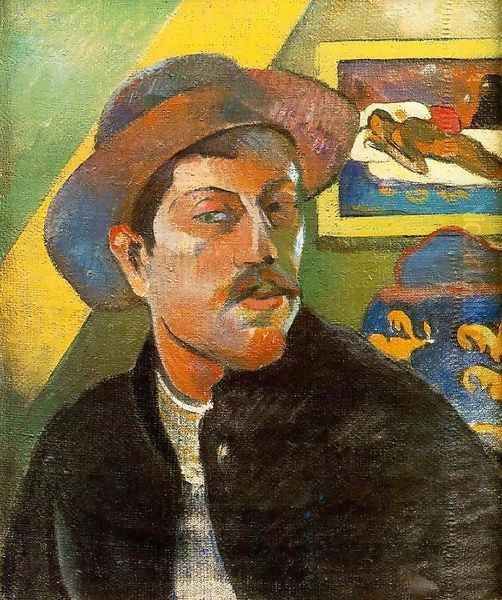 Portrait de l'Artiste Oil Painting by Paul Gauguin