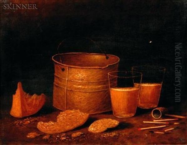 Tabletop Still Life Oil Painting by Wesley Webber