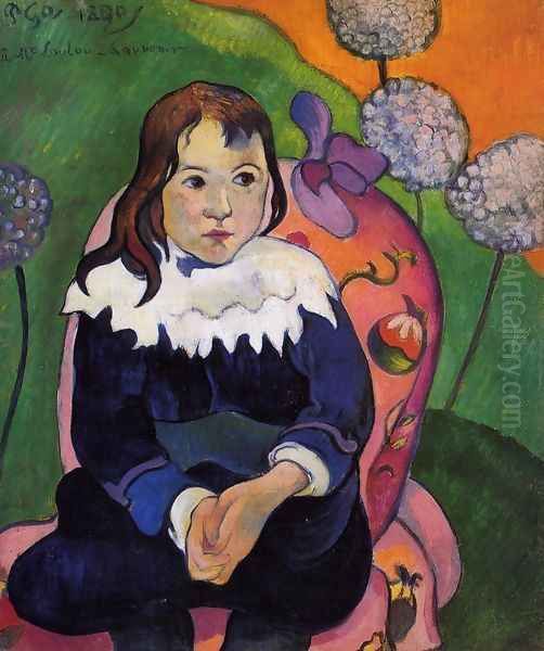 Ms Loulou 1890 by Paul Gauguin