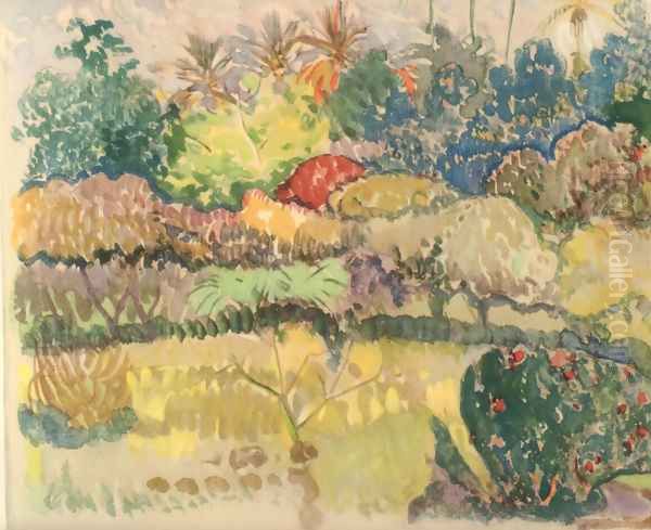 Watercolor 23 Oil Painting by Paul Gauguin