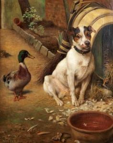 Look Of Guilt Oil Painting by Herbert William Weekes