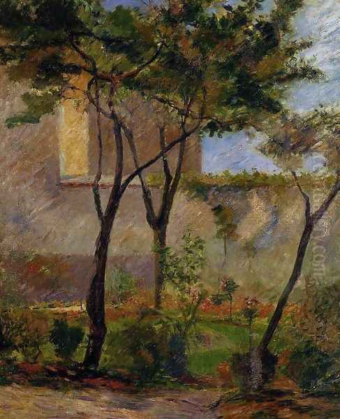 Corner of the Garden, rue Carcel Oil Painting by Paul Gauguin