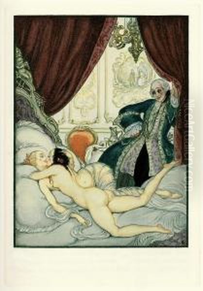 Une Aventure Oil Painting by Gerda Wegener