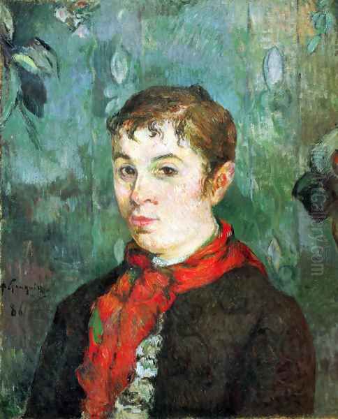 The Boss's Daughter Oil Painting by Paul Gauguin